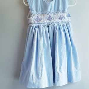 Handmade 100% cotton. Size 2 Teapot smock dress